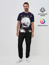Мужская пижама с брюками / Kaneki Ken фиолетовый верх