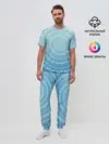 Мужская пижама с брюками / Панграмма Спираль Съешь булок