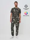 Мужская пижама с брюками / Рок-музыка