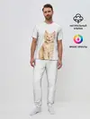 Мужская пижама с брюками / Кошечка