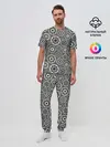 Мужская пижама с брюками / Детали Велосипеда