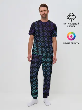 Мужская пижама с брюками / Оружейный Барабан