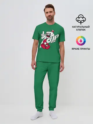 Мужская пижама с брюками / 7CUP