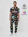 Мужская пижама с брюками / НЕТ НЕ СЛИПНЕТСЯ