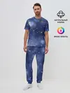 Мужская пижама с брюками / Небо в стиле Стимпанк