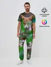Мужская пижама с брюками / Лисичка