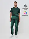 Мужская пижама с брюками / Luxury Green