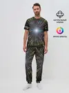 Мужская пижама с брюками / Неоновые стрелы