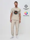 Мужская пижама с брюками / Natural Vinyl Records Vintage