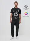 Мужская пижама с брюками / Rock Skull