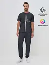 Мужская пижама с брюками / Cross