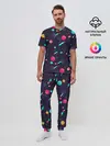 Мужская пижама с брюками / Космические движения комет