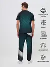 Мужская пижама с брюками / 3D luxury metal