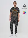 Мужская пижама с брюками / Valheim Череп викинга