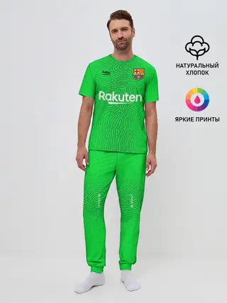 Мужская пижама с брюками / FC Barcelona | Goalkeeper 2021/22