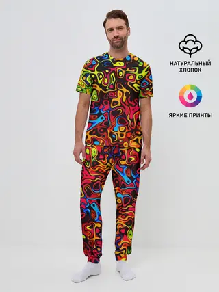 Мужская пижама с брюками / LIQUID