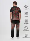 Мужская пижама с брюками / Цветной тигр