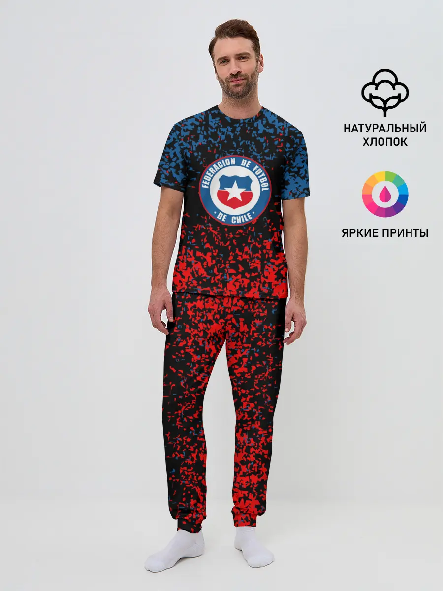 Мужская пижама с брюками / Сборная Чили