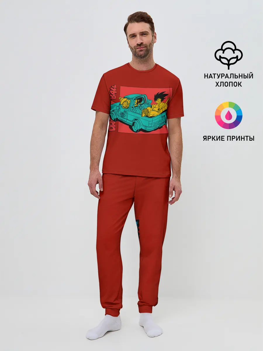 Мужская пижама с брюками / Old Dragon Ball