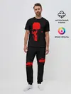Мужская пижама с брюками / Кровавый череп