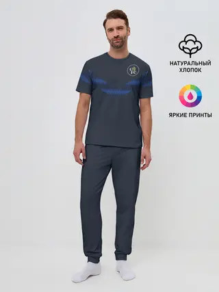 Мужская пижама с брюками / FC Chelsea | Retro #2
