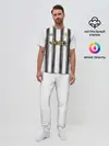 Мужская пижама с брюками / Форма Ювентуса 2020 2021 дом