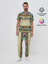 Мужская пижама с брюками / АЛОХА ГАВАЙИ, ALOHA, SUMMER