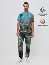 Мужская пижама с брюками / Коралловые рыбки