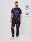 Мужская пижама с брюками / Keqing Genshin Impact / Молния