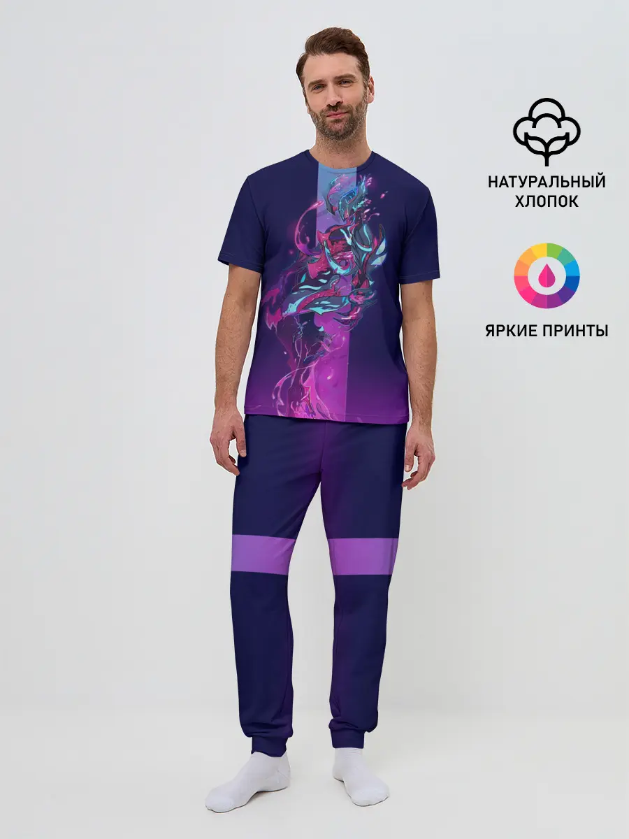 Мужская пижама с брюками / warframe