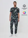 Мужская пижама с брюками / Медузы