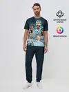 Мужская пижама с брюками / Манчестер Сити Серхио Агуэро