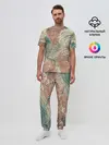 Мужская пижама с брюками / Снимок со СпуТника