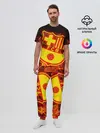 Мужская пижама с брюками / FC BARCELONA / FIRE / ОГОНЬ
