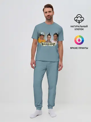 Мужская пижама с брюками / Blink 182