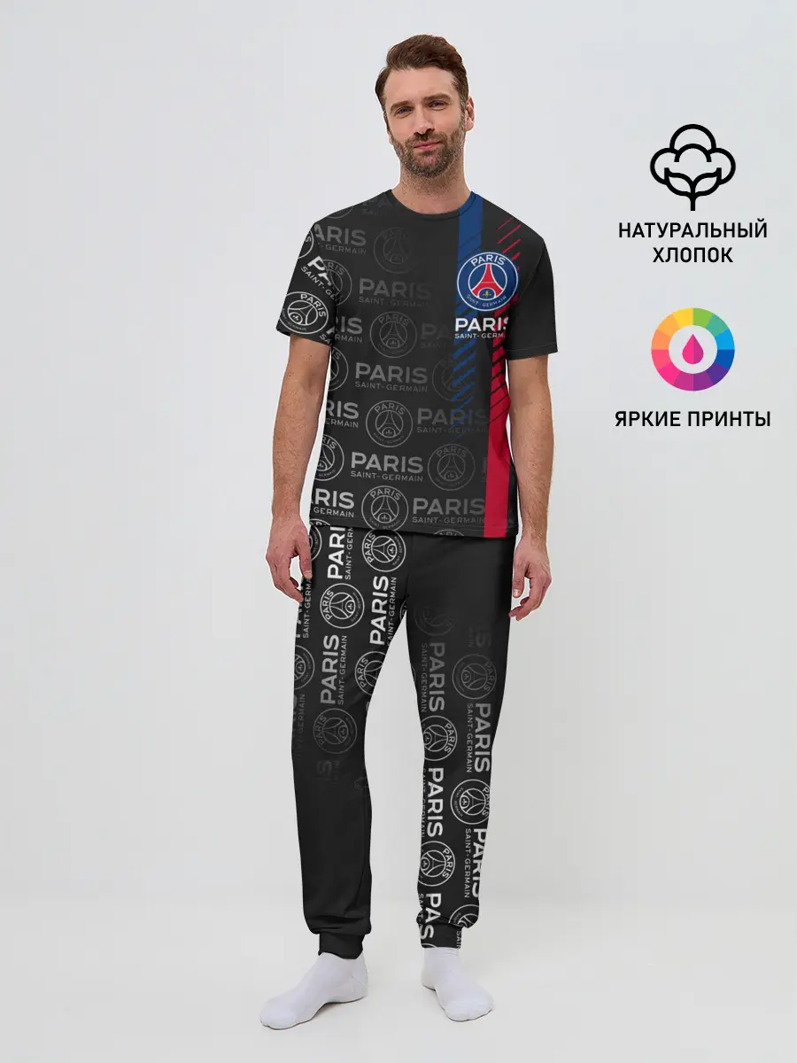 Мужская пижама с брюками / ФК ПСЖ / PARIS SAINT GERMAIN