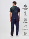 Мужская пижама с брюками / Настроение узоры