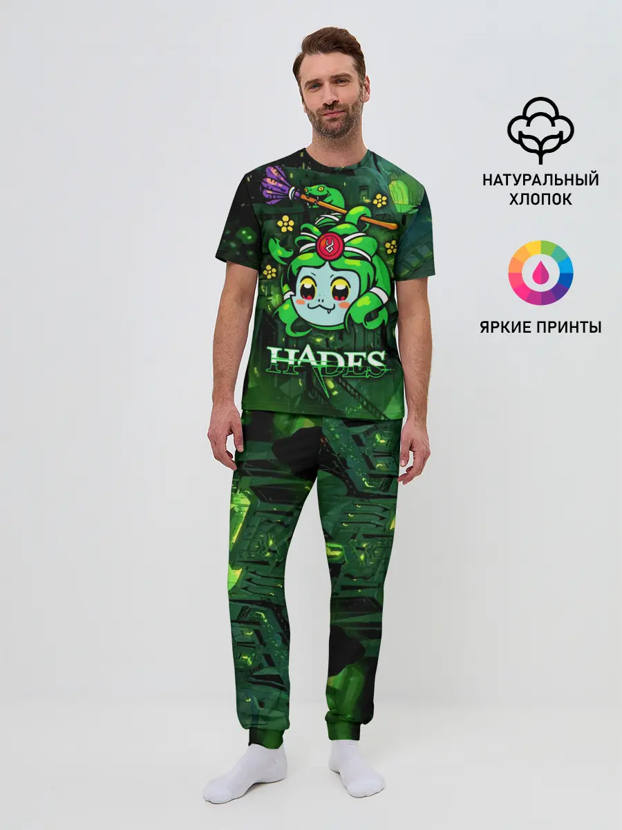 Мужская пижама с брюками / Hades Dusa Gorgon