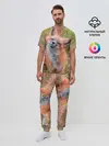Мужская пижама с брюками / Лисичка
