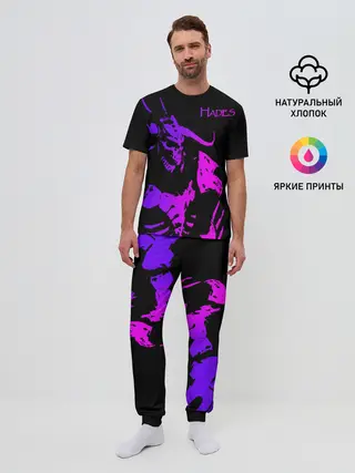 Мужская пижама с брюками / Hades demon