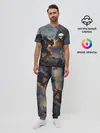 Мужская пижама с брюками / Battletech warrior