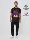 Мужская пижама с брюками / Ями Сукехиро Чёрный клевер