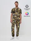 Мужская пижама с брюками / Пчёлы