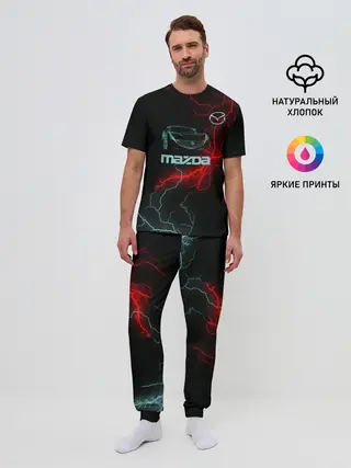 Мужская пижама с брюками / Mazda