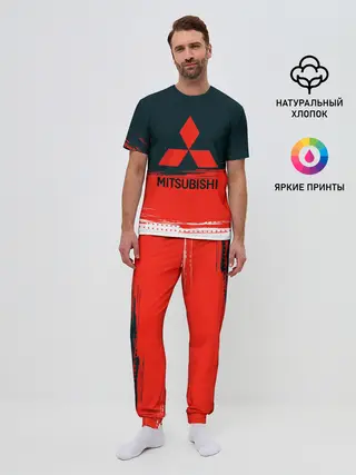 Мужская пижама с брюками / MITSUBISHI | МИТСУБИШИ