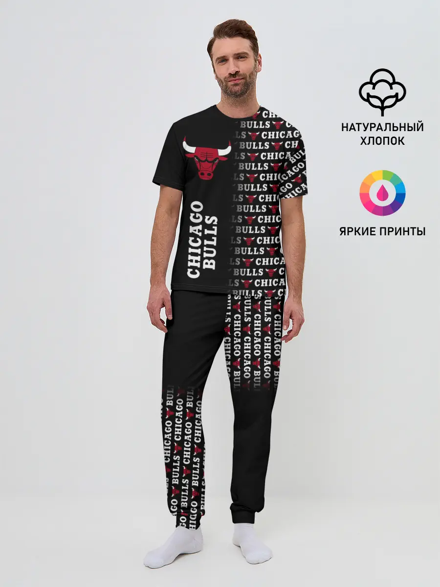 Мужская пижама с брюками / CHICAGO BULLS [7]