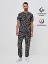 Мужская пижама с брюками / Джипы