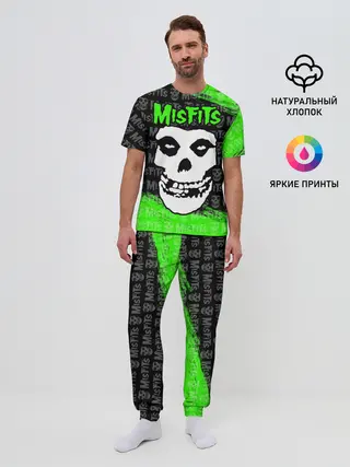 Мужская пижама с брюками / MISFITS [3]