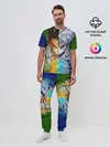 Мужская пижама с брюками / Киллуа золдик и Гон хантер