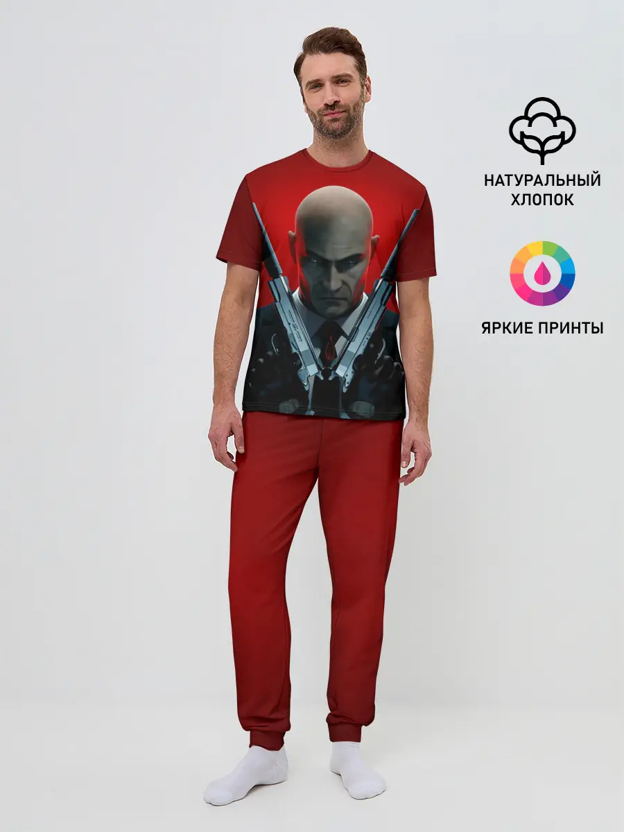 Мужская пижама с брюками / Agent here